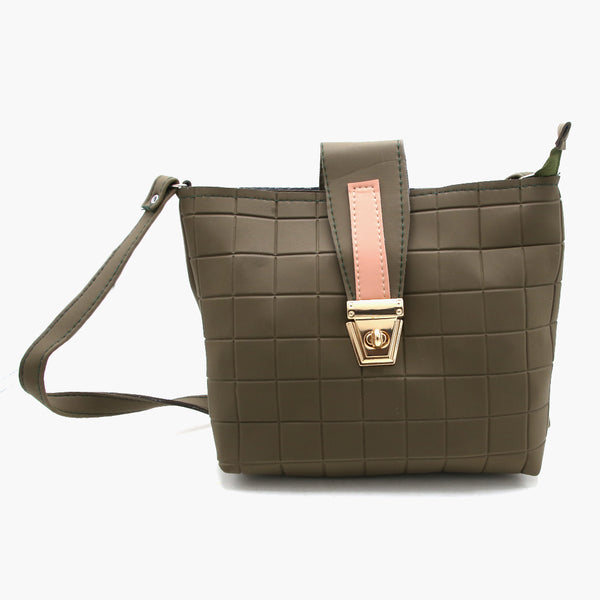 Women's Shoulder Bag - Olive Green, Women Bags, Chase Value, Chase Value