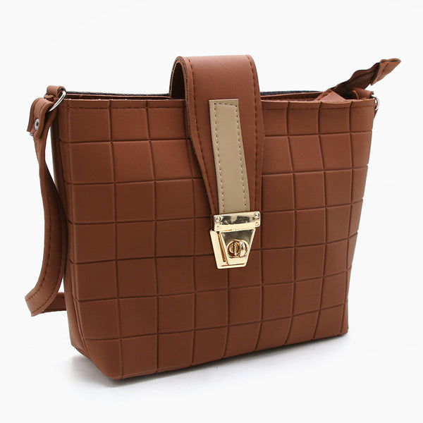 Women's Shoulder Bag - Brown, Women Bags, Chase Value, Chase Value