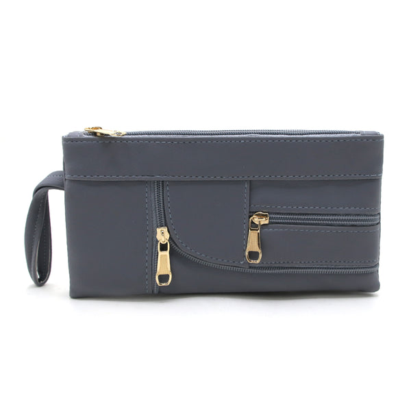 Women's Clutch - Grey, Women Clutches, Chase Value, Chase Value