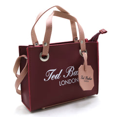 Women's Shoulder Bag - Maroon, Women Bags, Chase Value, Chase Value
