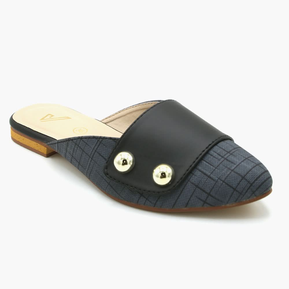 Women's Banto Slipper - Black, Women Slippers, Chase Value, Chase Value