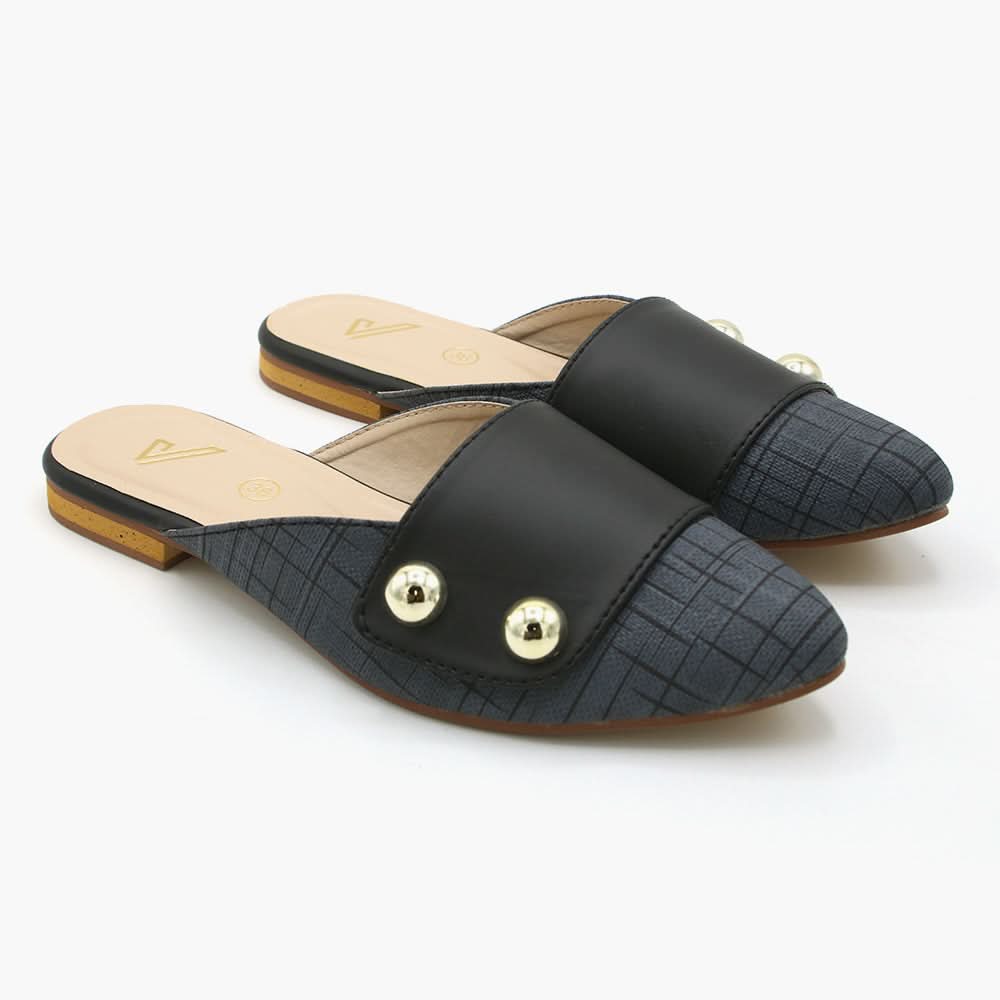 Women's Banto Slipper - Black, Women Slippers, Chase Value, Chase Value