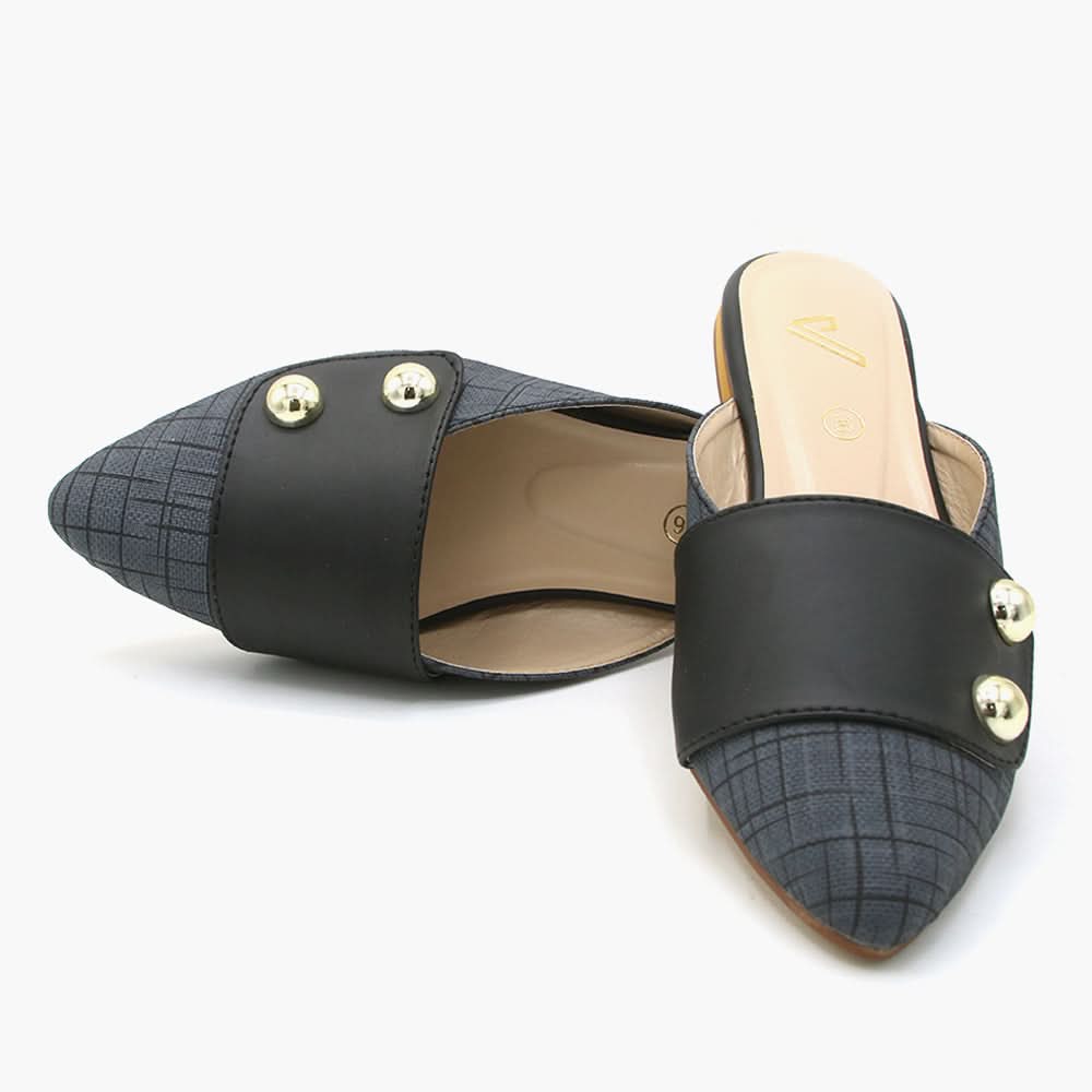 Women's Banto Slipper - Black, Women Slippers, Chase Value, Chase Value
