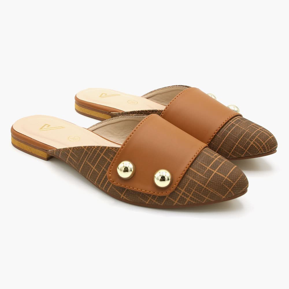 Women's Banto Slipper - Mustard, Women Slippers, Chase Value, Chase Value