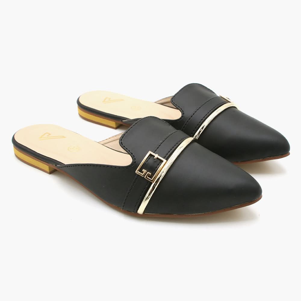 Women's Banto Slipper - Black, Women Slippers, Chase Value, Chase Value