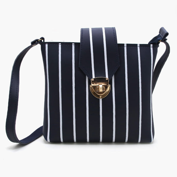 Women's Shoulder Bag - Navy Blue