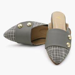 Women's Banto Slipper - Grey, Women Slippers, Chase Value, Chase Value