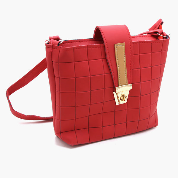 Women's Shoulder Bag - Red, Women Bags, Chase Value, Chase Value