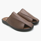Men's Slipper - Brown, Men's Slippers, Chase Value, Chase Value