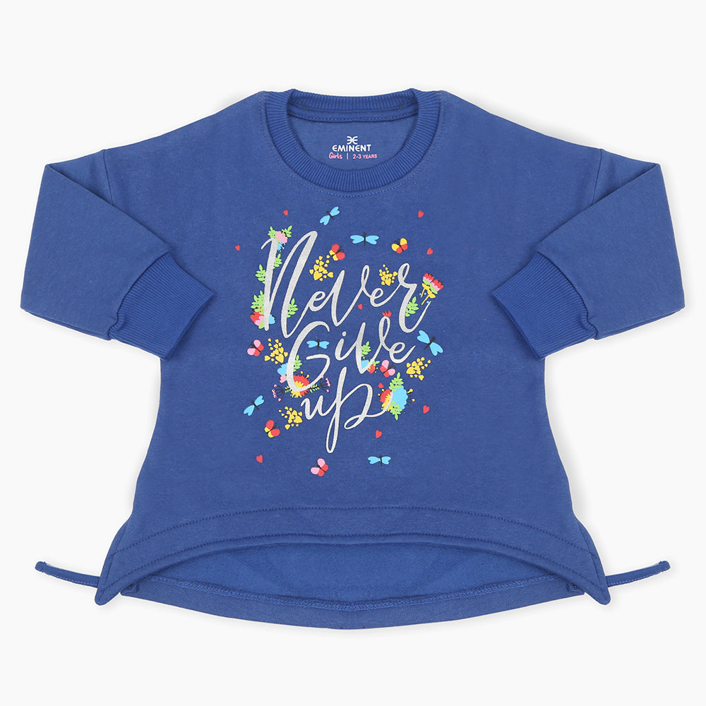 Eminent Girls Full Sleeves T-Shirt - Blue, Girls T-Shirts, Eminent, Chase Value