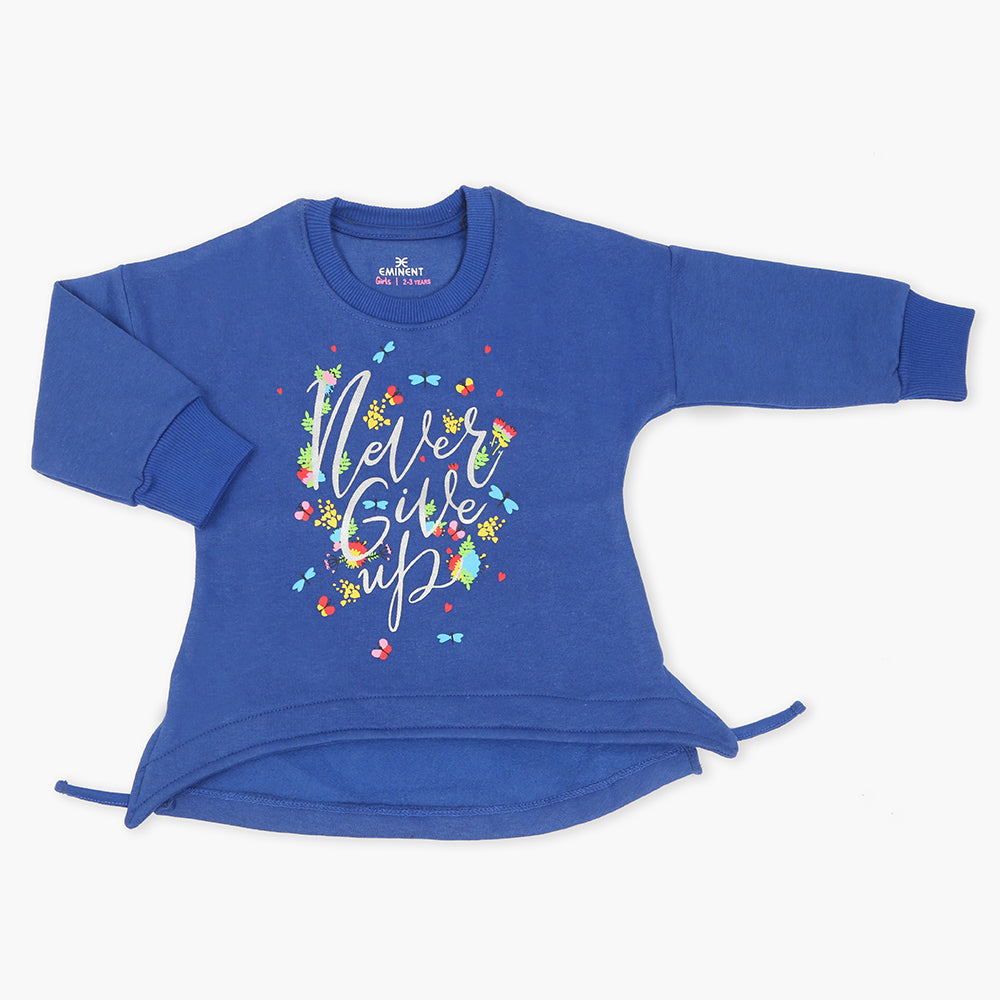Eminent Girls Full Sleeves T-Shirt - Blue, Girls T-Shirts, Eminent, Chase Value