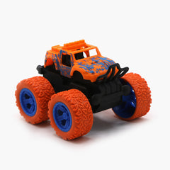 Friction Stunt Vehicle Toy - Orange, Non-Remote Control, Chase Value, Chase Value