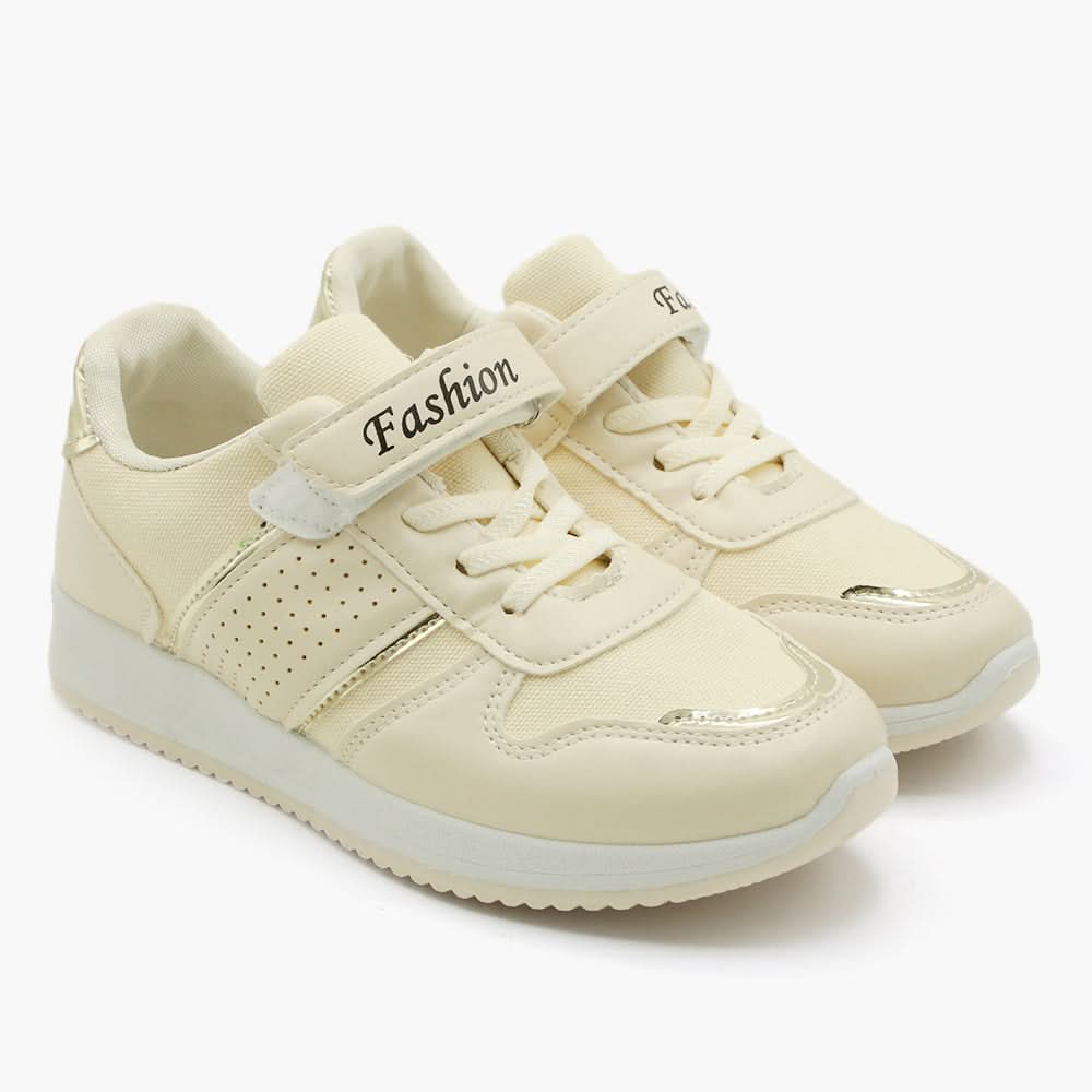 Girls Jogger - Beige, Girls Sneakers & Shoes, Chase Value, Chase Value