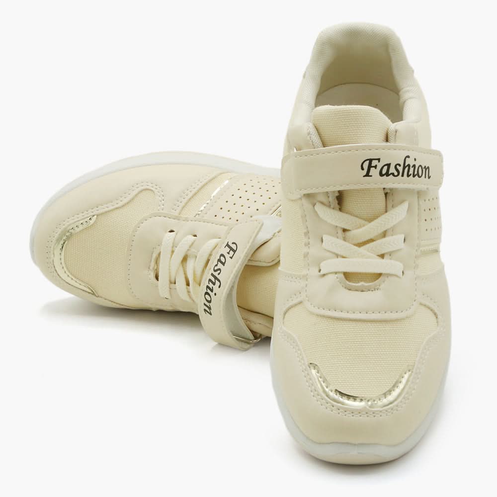 Girls Jogger - Beige, Girls Sneakers & Shoes, Chase Value, Chase Value