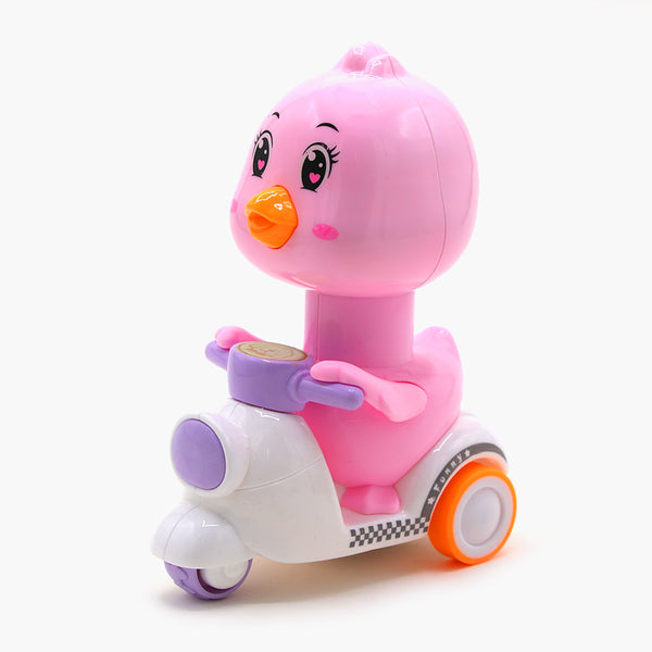 Motorcycle Duck Toy - Purple, Non-Remote Control, Chase Value, Chase Value