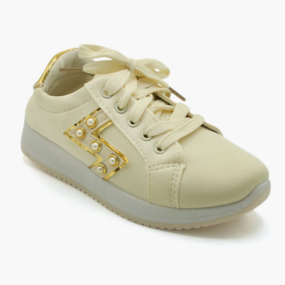 Girls Jogger - Beige, Girls Sneakers & Shoes, Chase Value, Chase Value