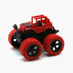 Friction Stunt Vehicle Toy - Red, Non-Remote Control, Chase Value, Chase Value