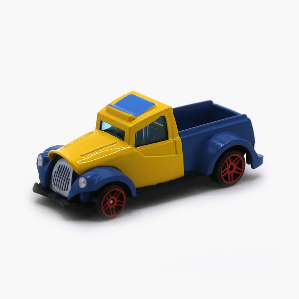 Friction Car Toy - Yellow, Non-Remote Control, Chase Value, Chase Value