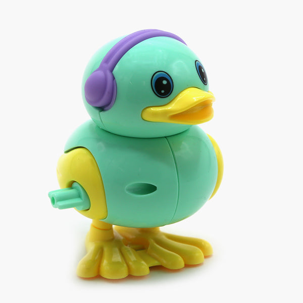 Hopping Duck Toy - Cyan