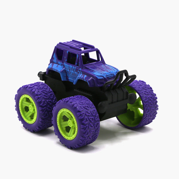 Friction Stunt Vehicle Toy - Purple