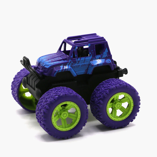 Friction Stunt Vehicle Toy - Purple