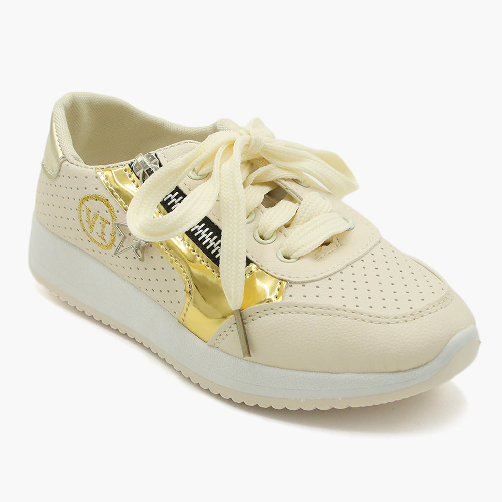 Girls Jogger - Beige, Girls Sneakers & Shoes, Chase Value, Chase Value