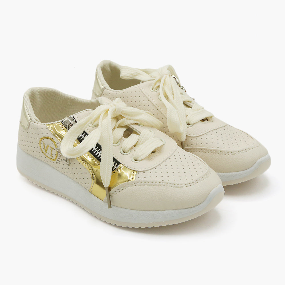 Girls Jogger - Beige, Girls Sneakers & Shoes, Chase Value, Chase Value