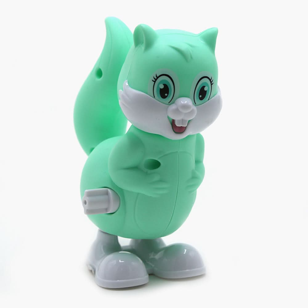Jumping Squirrel Toy - Light Green, Non-Remote Control, Chase Value, Chase Value