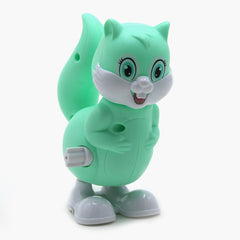 Jumping Squirrel Toy - Light Green, Non-Remote Control, Chase Value, Chase Value