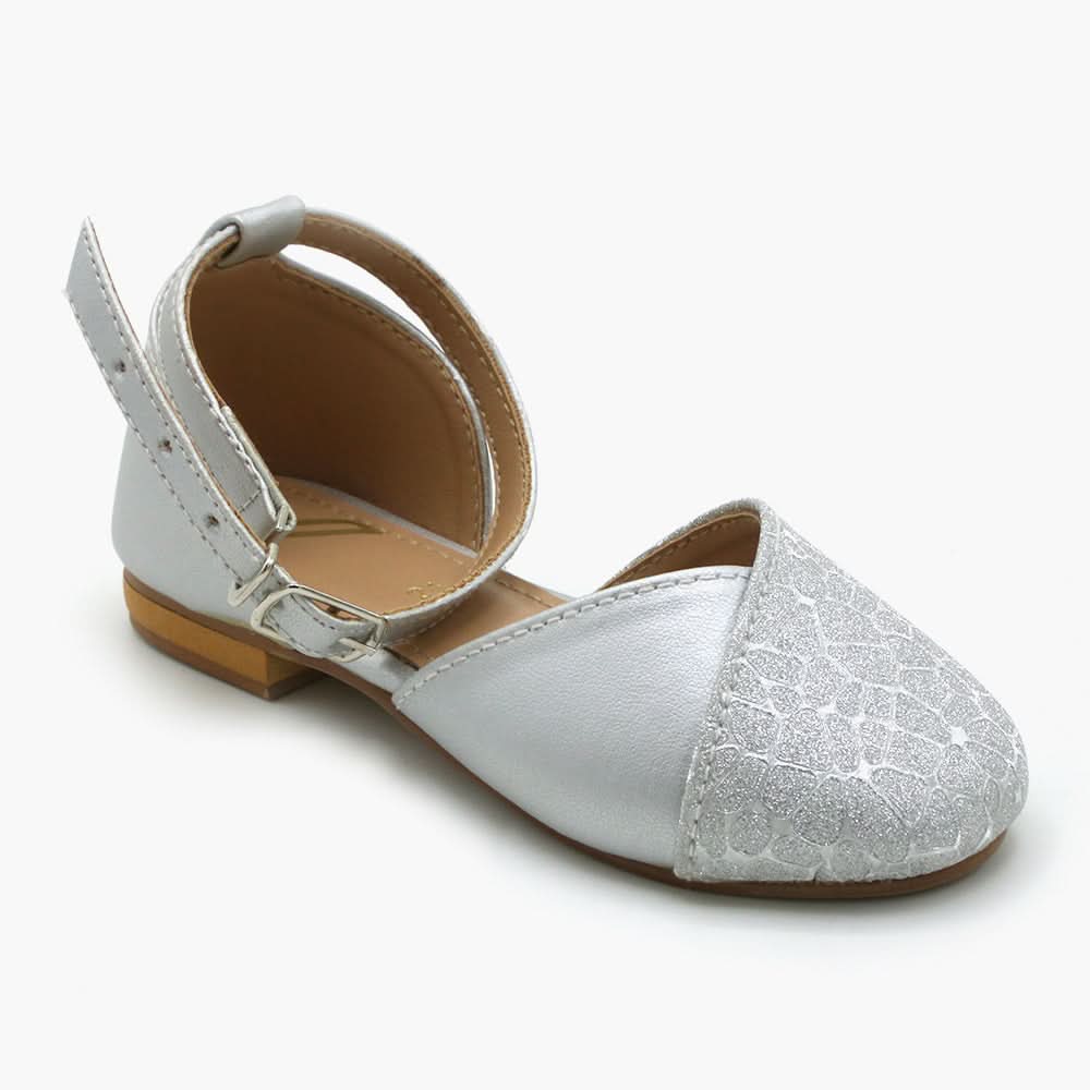 Girls Banto Sandal - Silver, Girls Sandals, Chase Value, Chase Value