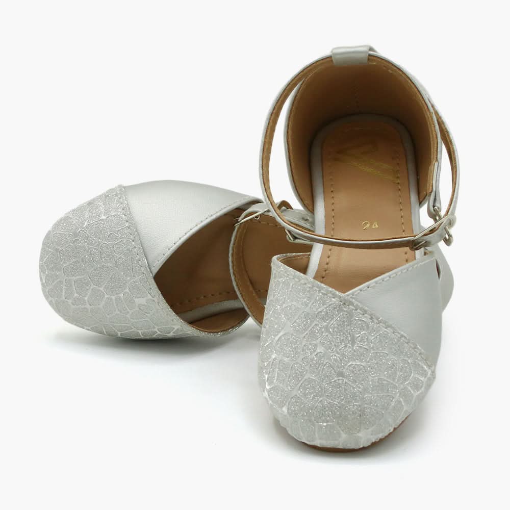 Girls Banto Sandal - Silver, Girls Sandals, Chase Value, Chase Value