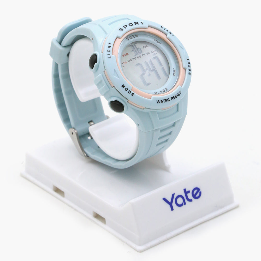 Boys Digital Sports Watch - Cyan, Boys Watches, Chase Value, Chase Value
