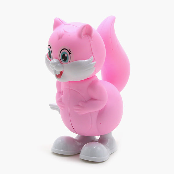 Jumping Squirrel Toy - Pink