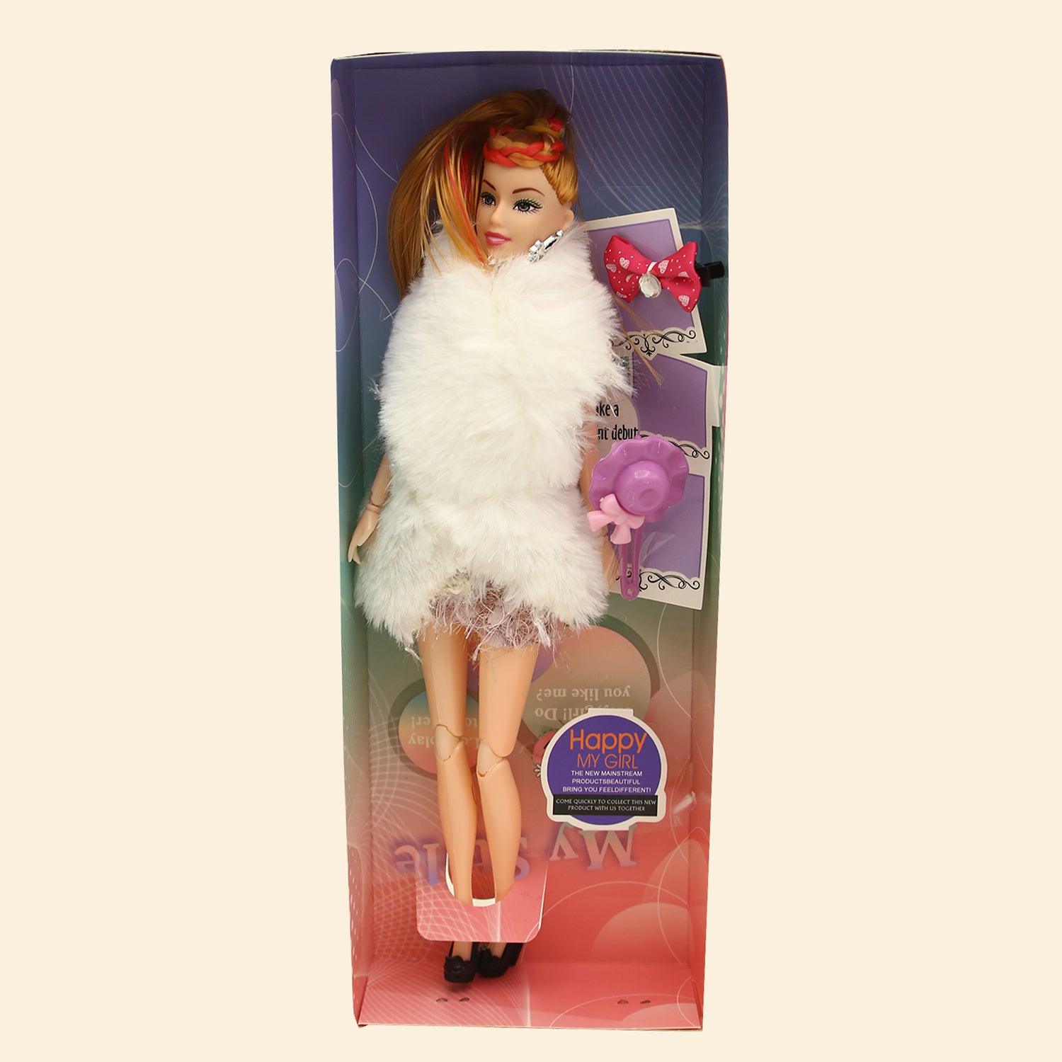 Doll Happy Show - White, Dolls & House, Chase Value, Chase Value