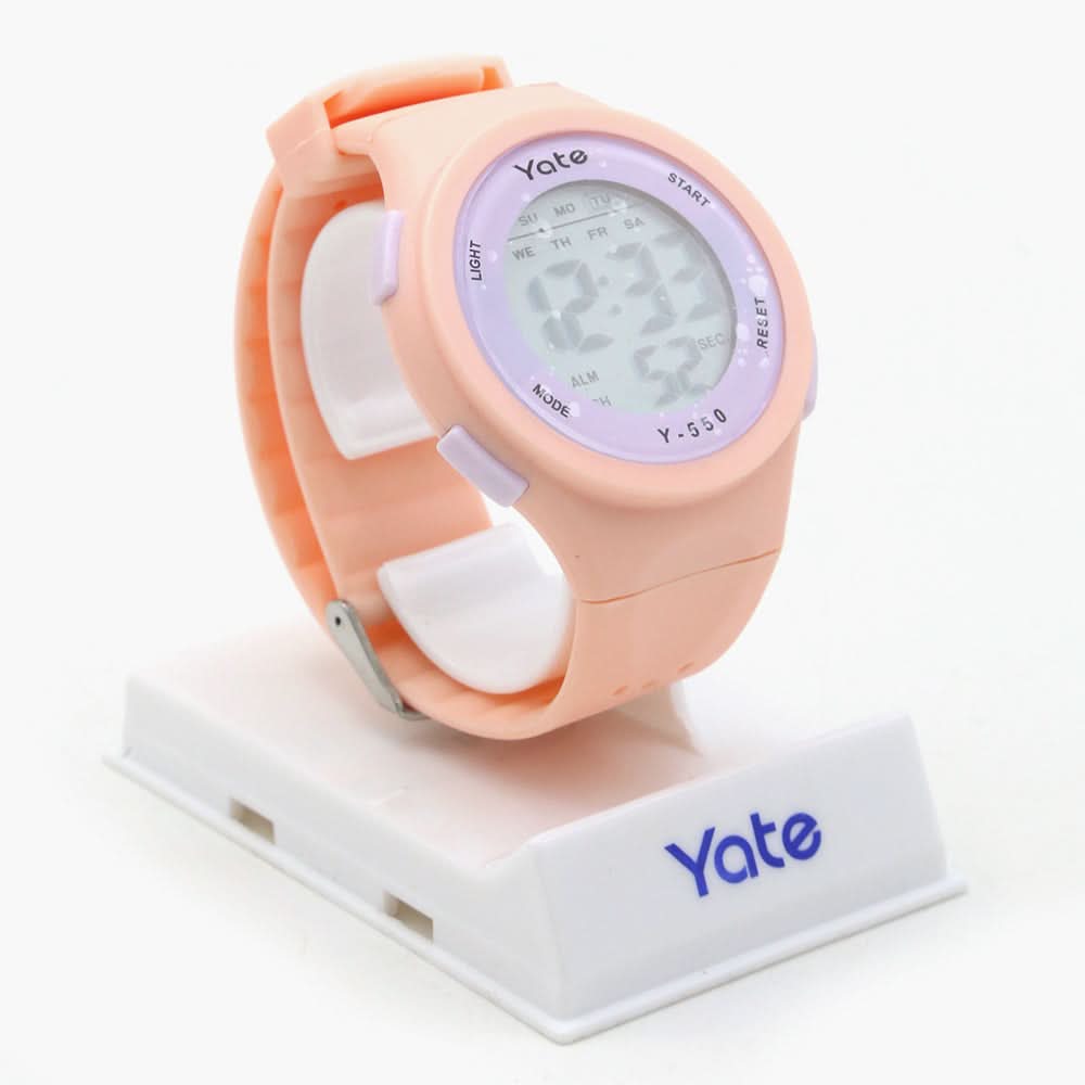 Boys Digital Sports Watch - Peach, Boys Watches, Chase Value, Chase Value