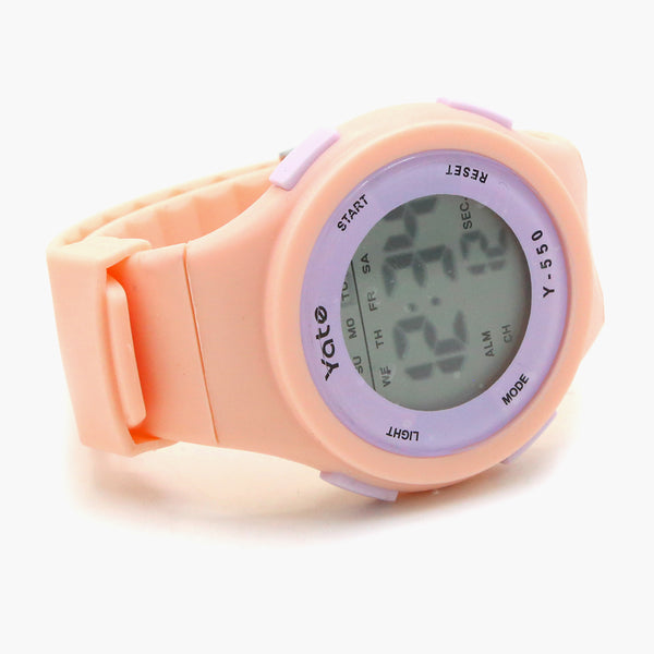 Boys Digital Sports Watch - Peach, Boys Watches, Chase Value, Chase Value