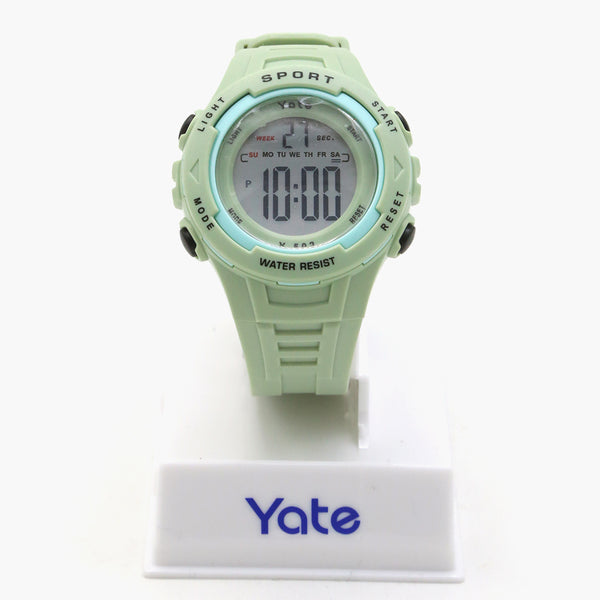 Boys Digital Sports Watch - Sea Green, Boys Watches, Chase Value, Chase Value
