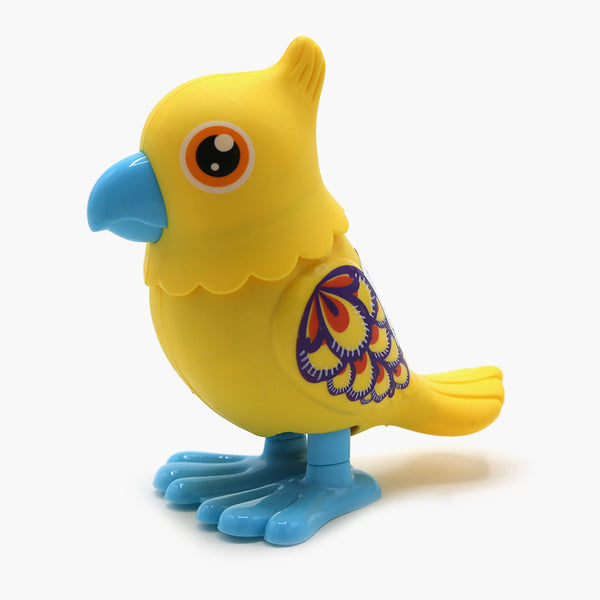 Jumping Parrot Toy - Yellow