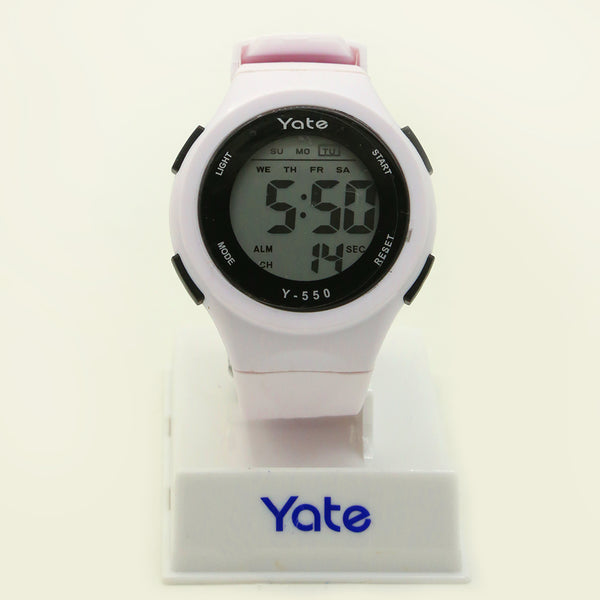 Boys Digital Sports Watch - White, Boys Watches, Chase Value, Chase Value