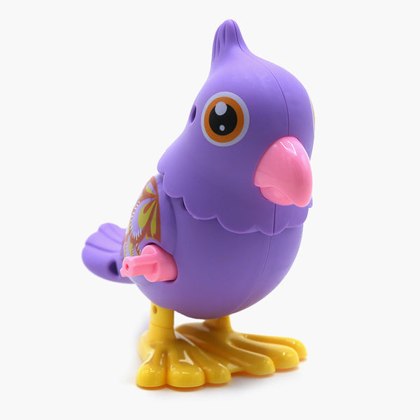 Jumping Parrot Toy - Purple