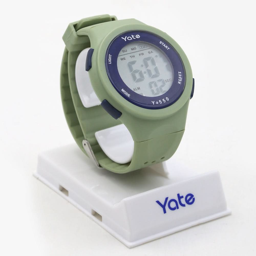 Boys Digital Sports Watch - Green, Boys Watches, Chase Value, Chase Value