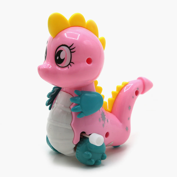 Dinosaur Friction Car Toy - Pink