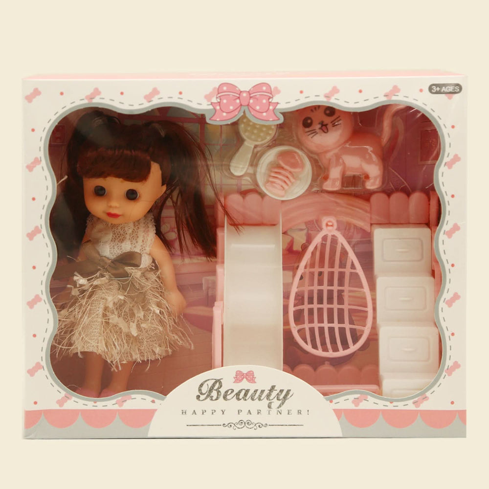 Doll Beauty Happy Partner Slide, Dolls & House, Chase Value, Chase Value