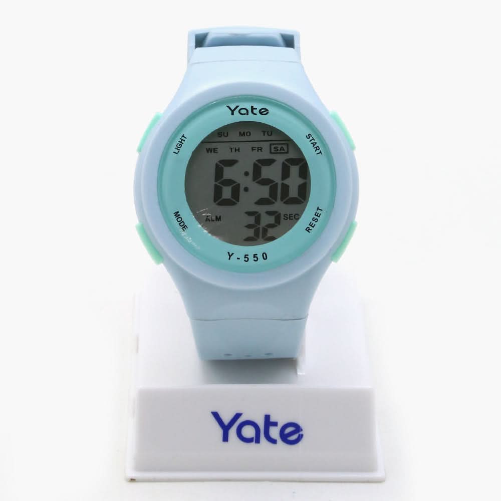 Boys Digital Sports Watch - Cyan, Boys Watches, Chase Value, Chase Value