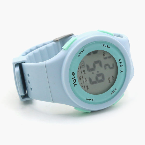 Boys Digital Sports Watch - Cyan, Boys Watches, Chase Value, Chase Value