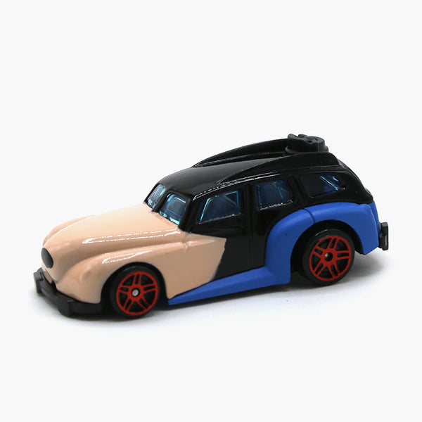Friction Car Toy - Peach & Black