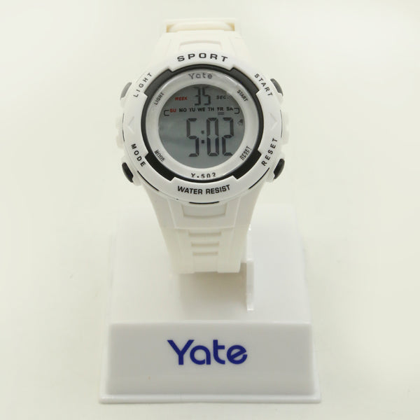 Boys Digital Sports Watch - Off White, Boys Watches, Chase Value, Chase Value