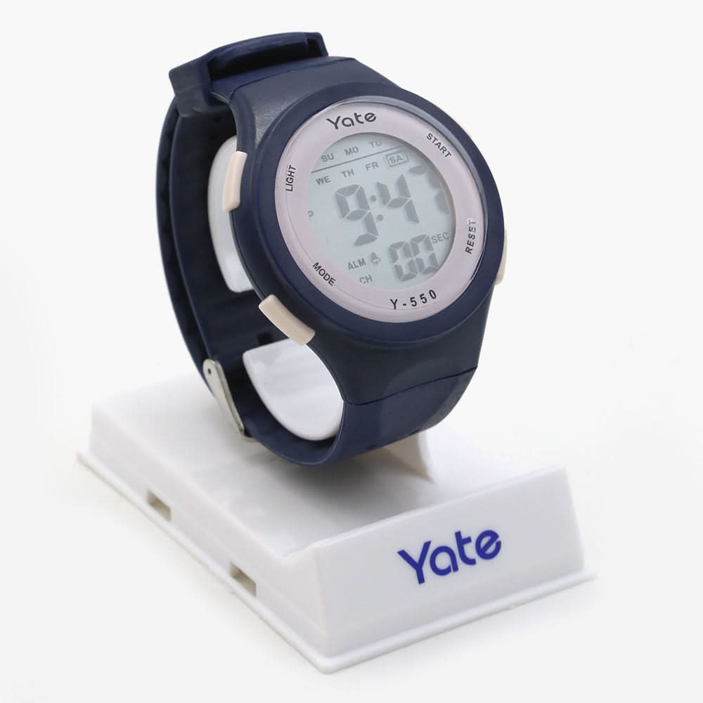 Boys Digital Sports Watch - Navy Blue, Boys Watches, Chase Value, Chase Value