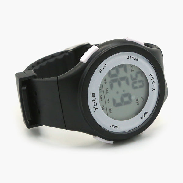 Boys Digital Sports Watch - Black, Boys Watches, Chase Value, Chase Value