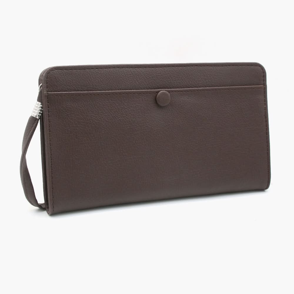 Women's Clutch - Brown, Women Clutches, Chase Value, Chase Value